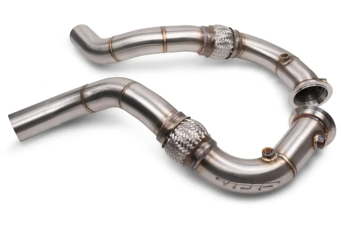 VRSF 10302525 Racing Даунпайпы без катализаторов для V8 N63R BMW M550i, 750i, 850i, X5 M50i, X6 M50i & X7 M50i G30 G05 G06 G07 G11 G31