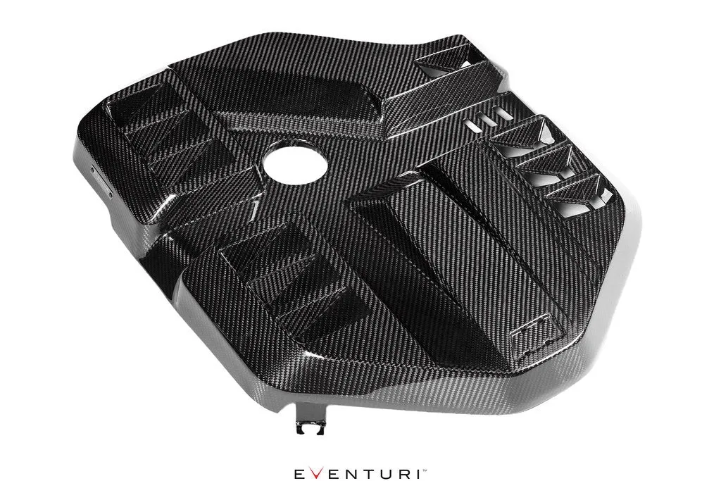 Eventuri EVE-G8XM-CF-ENG Крышка двигателя из карбона для BMW G8X M2 / M3 / M4 S58 (глянец)
