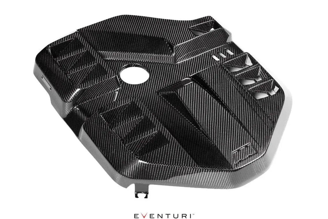 Eventuri EVE-G8XM-CF-ENG Крышка двигателя из карбона для BMW G8X M2 / M3 / M4 S58 (глянец)
