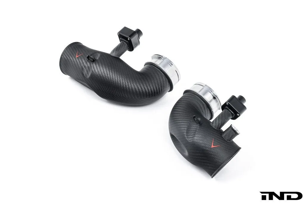 Eventuri EVE-G9X-CFM-CHG Carbon турбо-инлет пайпы для BMW G90/G99 M5 (матовые)