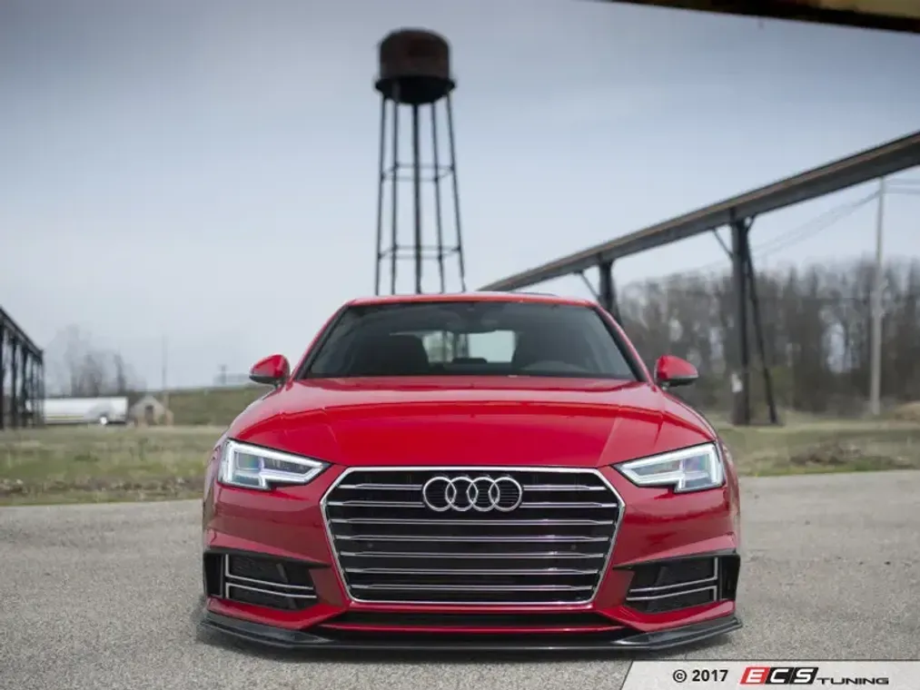 ECS Tuning ES#3146390 Карбоновая губа переднего бампера для Audi A4/S4 B9