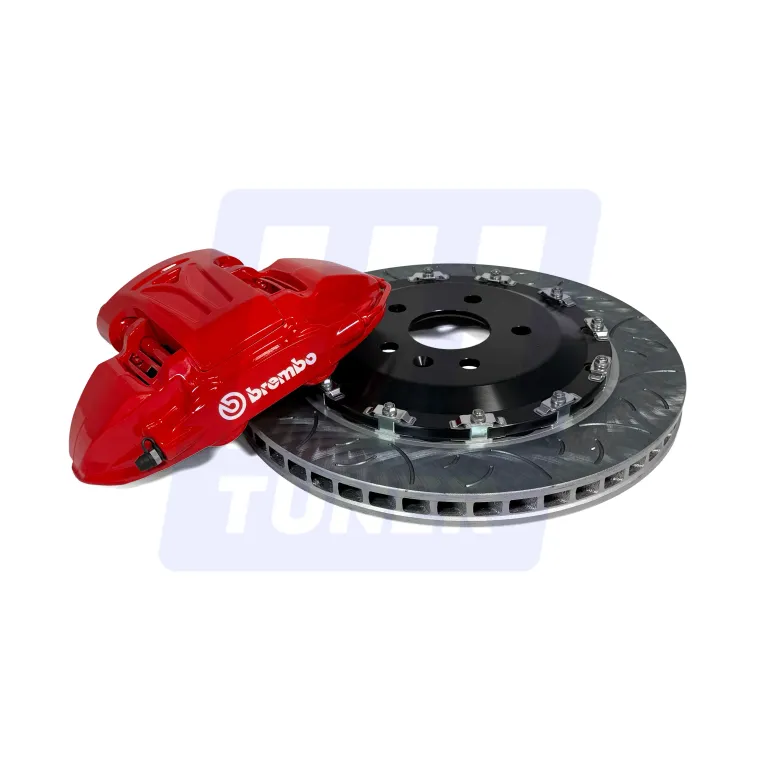 TUNER Комплект задней тормозной системы Brembo 4pot для VAG (красный)