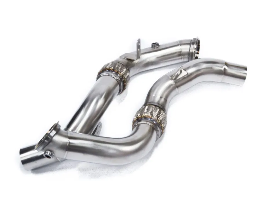 Turbo-V Даунпайп без катализатора для BMW N47