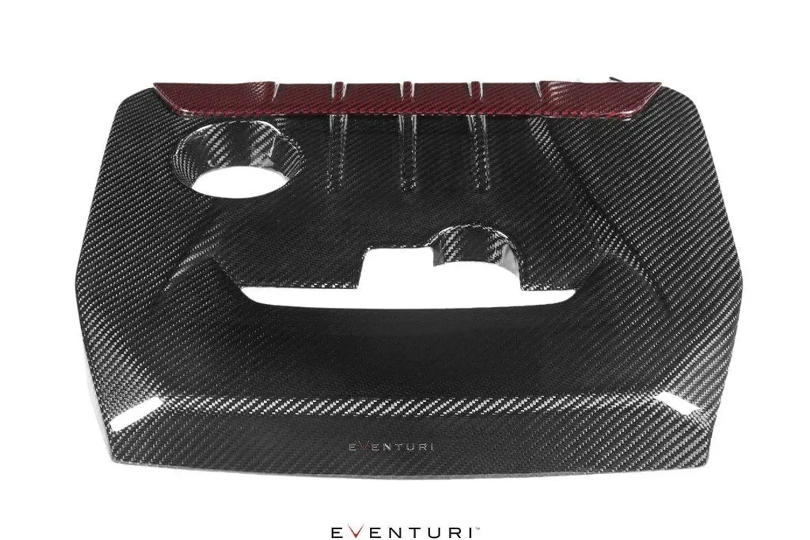Eventuri EVE-GR4-CF-ENG Крышка двигателя из карбона для Toyota GR Corolla / GR Yaris (глянец)