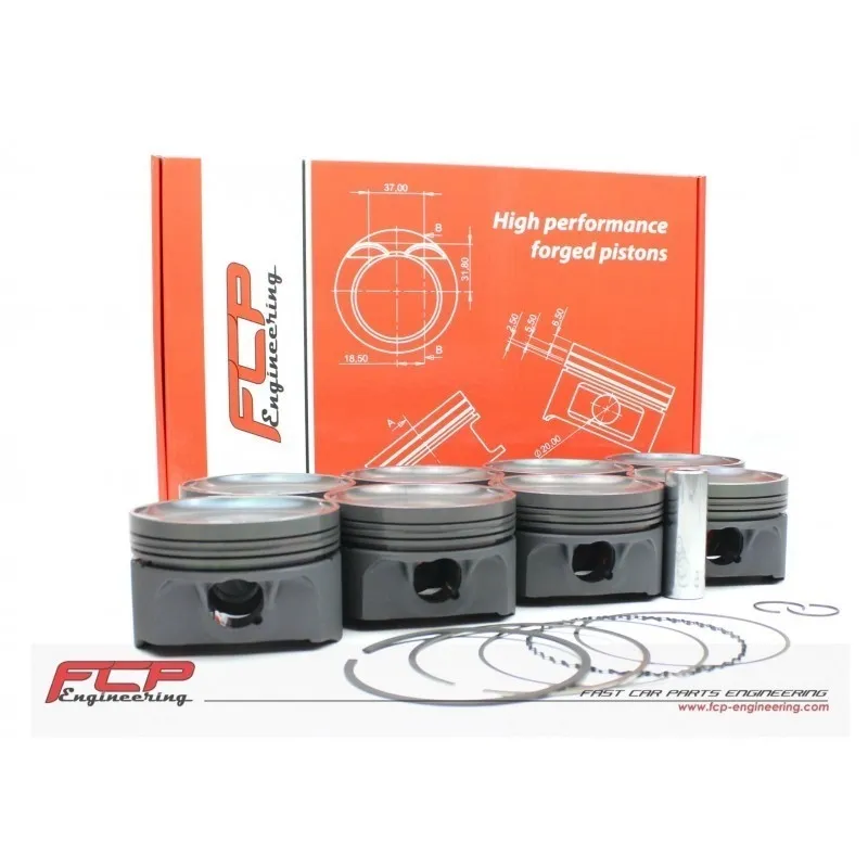 FCP Engineering Комплект кованых поршней для Audi RS6 C7, RS7 4.0 V8 TFSI