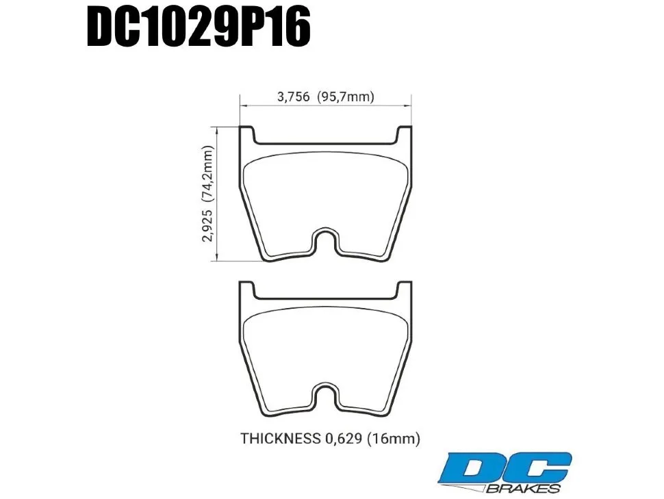 DC Brakes Street STR.S+ DC1029P15 Передние тормозные колодки для RS4/RS5/RS6/R8/RS-Q3/RS3 8V