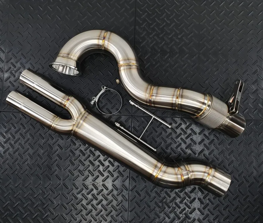 REDSTAR EXHAUST Fabrication Даунпайп без катализатора для Audi RS3 8V.2 / TT RS 8S