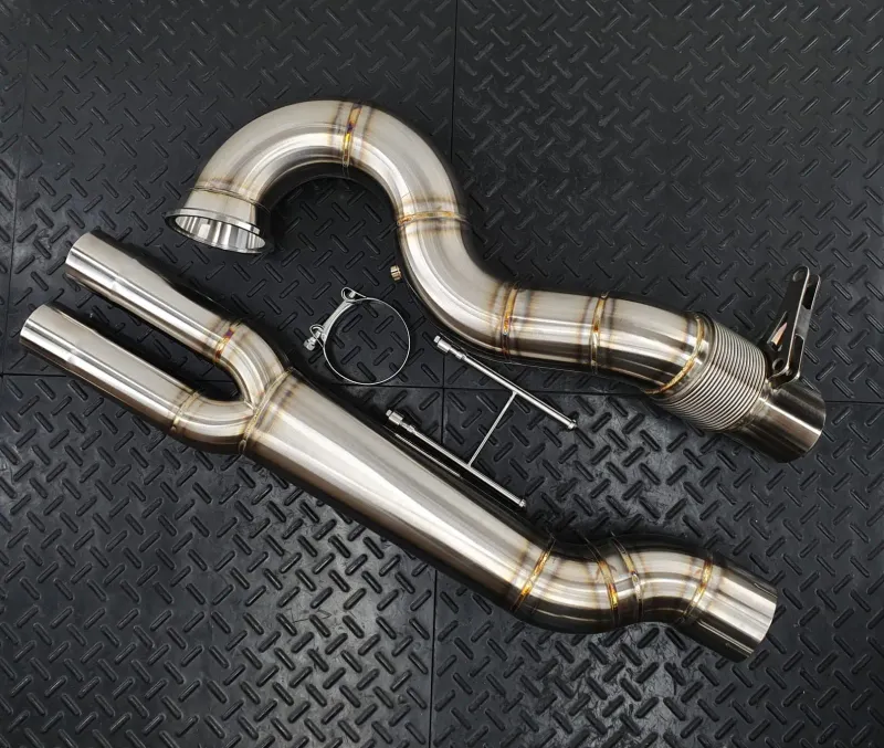 REDSTAR EXHAUST Fabrication Даунпайп без катализатора для Audi RS3 8V.2 / TT RS 8S