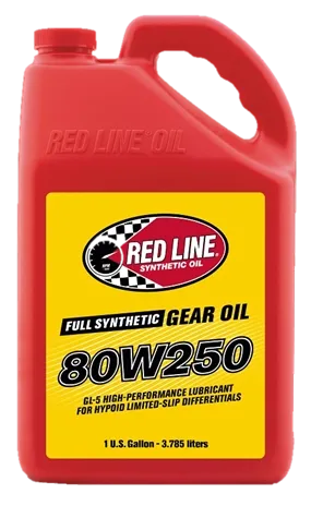 Масло трансмиссионное REDLINE 80W250 GL-5, 58605 (3.785 л.)