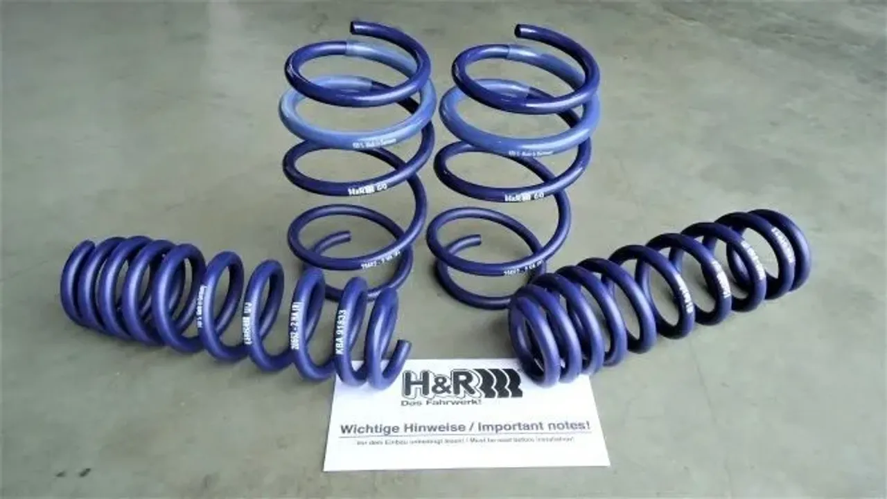 H&R 28662-1 Пружины с занижением для BMW 3 G20 / 4 G22