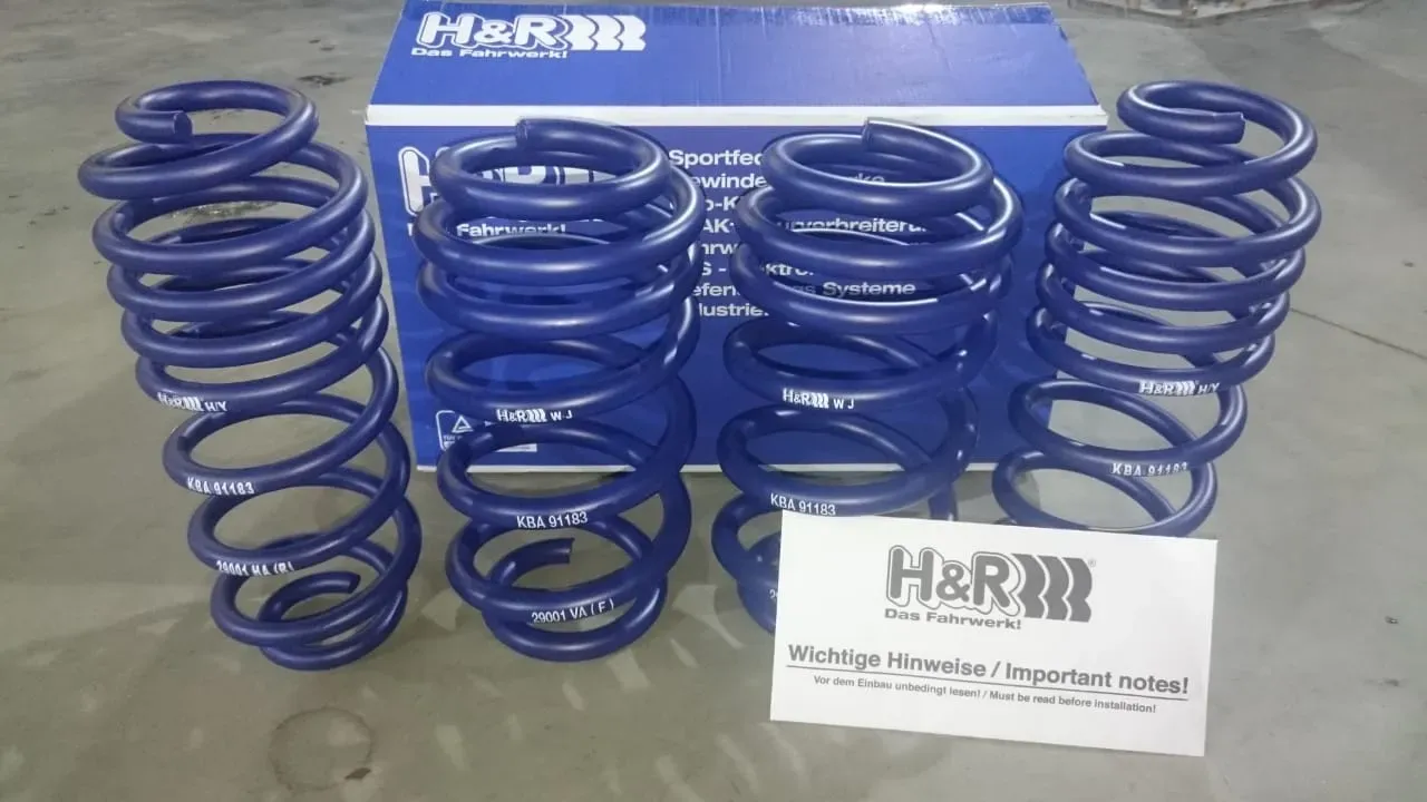H&R 29001-2 Пружины с занижением Audi Q5 (8R)