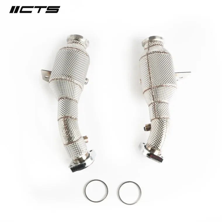 CTS Turbo Даунпайпы со спортивными катализаторами для Mercedes Benz C43 C400 C450 E43 E400 E450