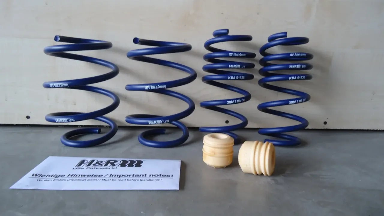 H&R 28813-1 Пружины с занижением Mini Cooper F56