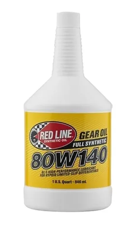 Масло трансмиссионное REDLINE 80W140 GL-5, 58104 (946 мл.)