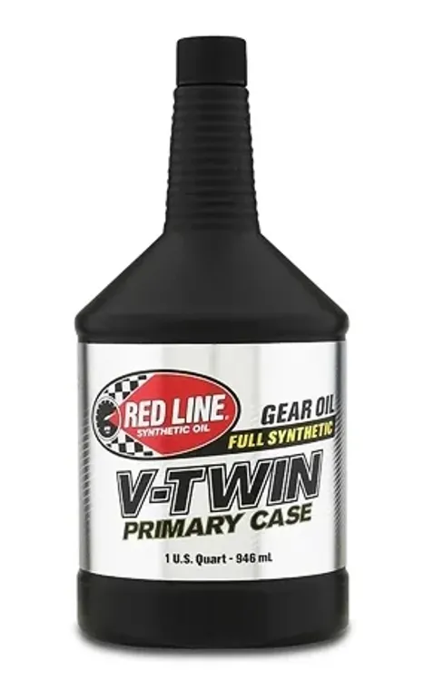 Масло трансмиссионное REDLINE картера цепи для мотоциклов V-TWIN PRIMARY CASE, 42904 (946 мл.)