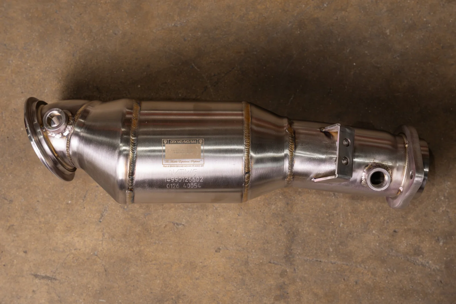 Valvetronic Designs Даунпайпы со спортивными катализаторами BMW G80/G82/G83/G87 M2 / M3 / M4 — фото 10 из 12