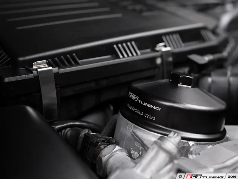 ECS Tuning ES#2762321 Алюминиевый корпус масляного фильтра для BMW N20 N52 N54 N55 S55 S58 — фото 13 из 18