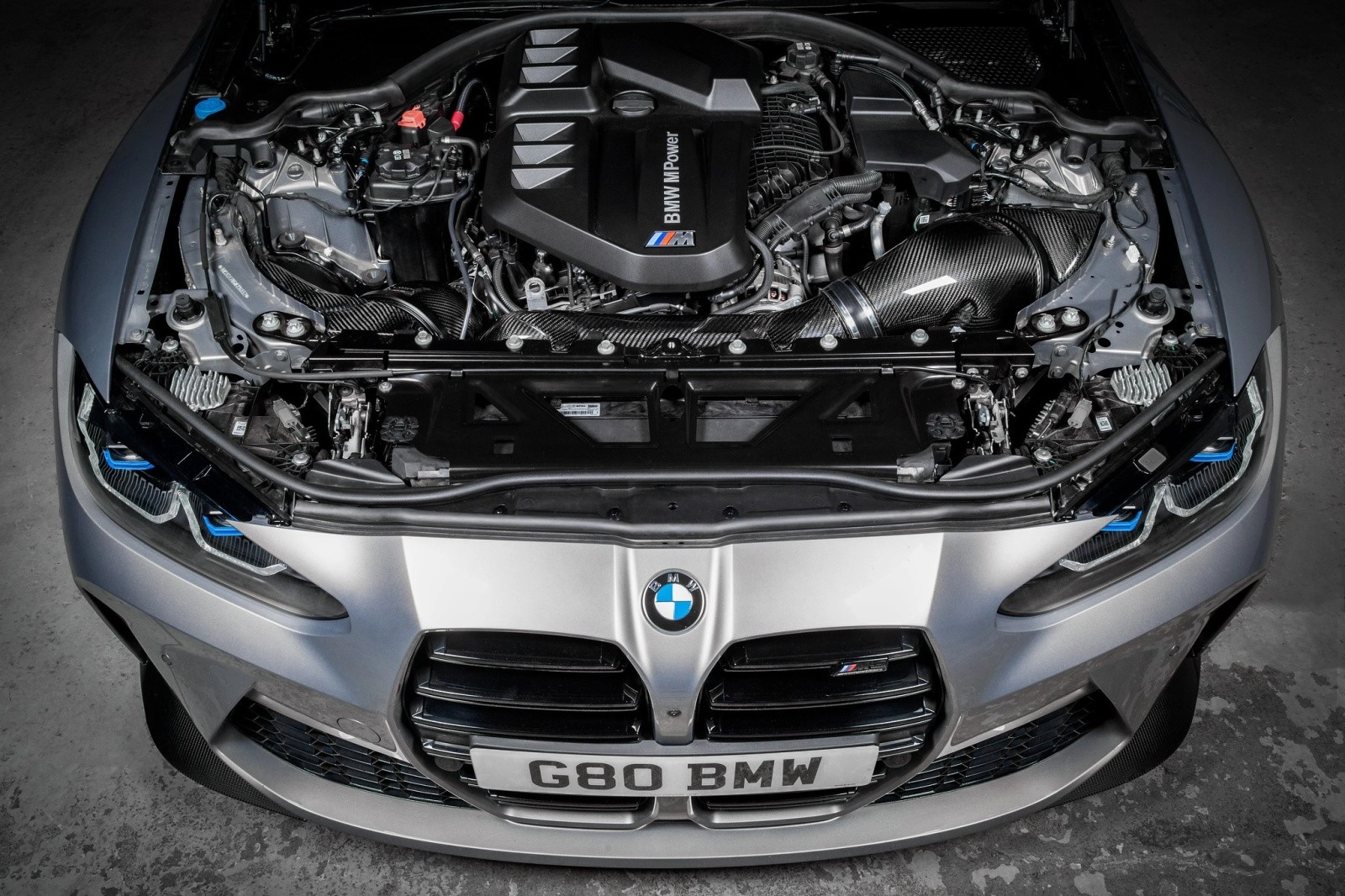 Eventuri EVE-G8XMV2-CF-INT Впускная система из карбона для BMW M3/M4 G8x — фото 1 из 10