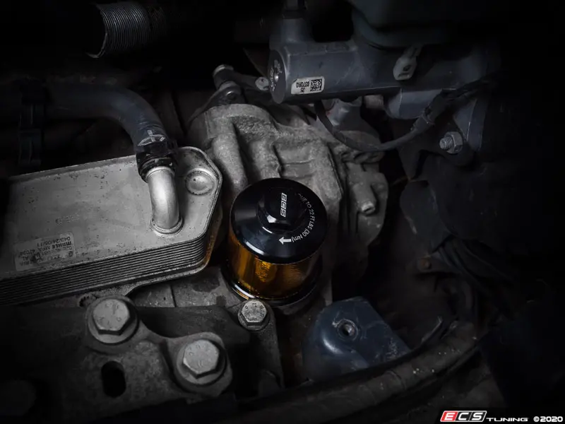 ECS Tuning ES#4039295 Алюминиевый корпус фильтра DQ250 (чёрный) — фото 7 из 12