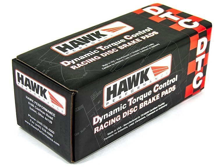 HAWK DTC-60 HB645G.490 Колодки тормозные Wilwood 6712 12 mm — фото 2 из 4