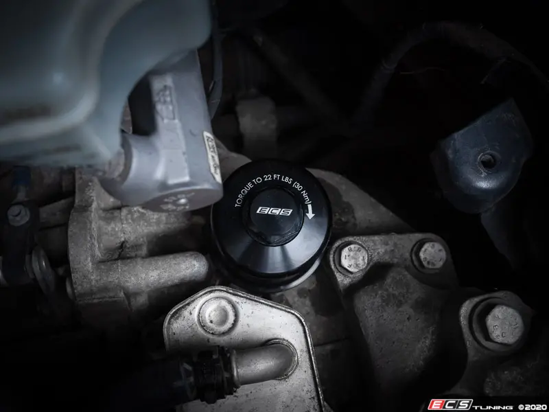 ECS Tuning ES#4039295 Алюминиевый корпус фильтра DQ250 (чёрный) — фото 11 из 12