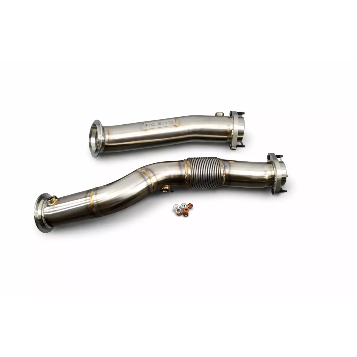 REDSTAR EXHAUST Даунпайпы без катализаторов для BMW M2 G87/M3 G80 G81/M4 G82 — фото 1 из 2