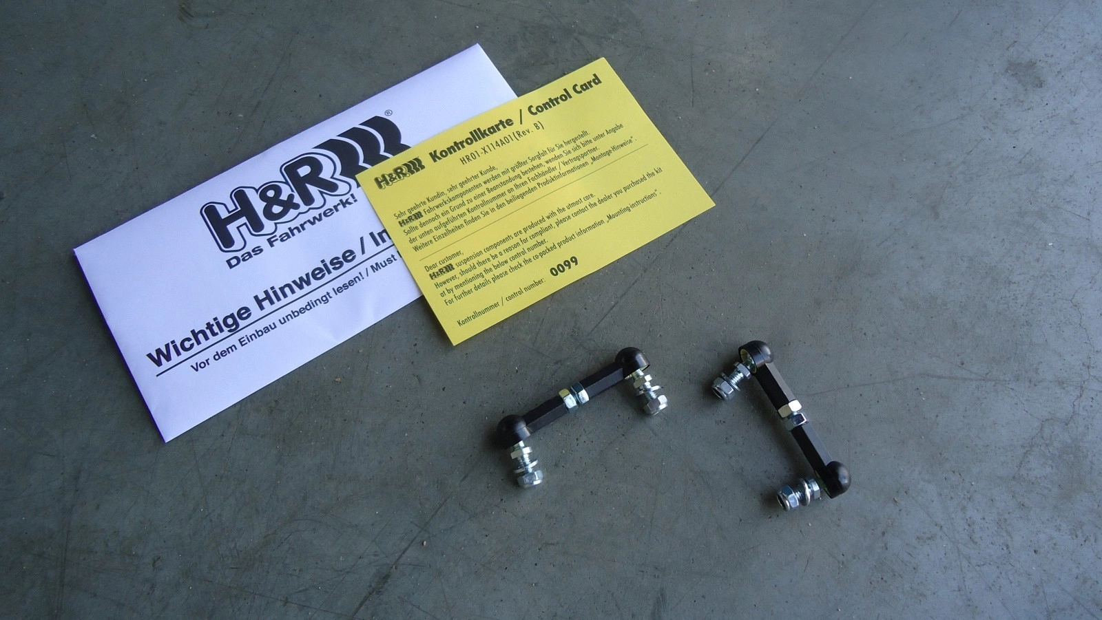 H&R 28817-2 Пружины с занижением BMW X5 F15/X6 F16/X5M F85/X6M F96 — фото 2 из 3