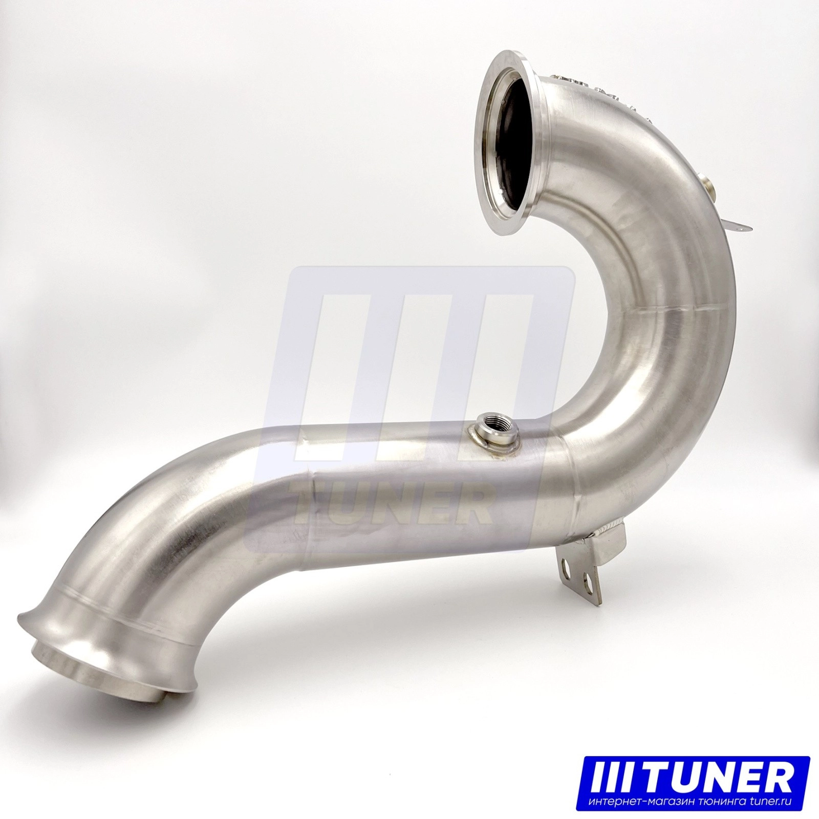 Turbo-V Даунпайп без катализатора для Mercedes-Benz E53 (W213) / CLS53 (C257) / GLE450/53 (V167) / GT43/53 (X290) — фото 4 из 6