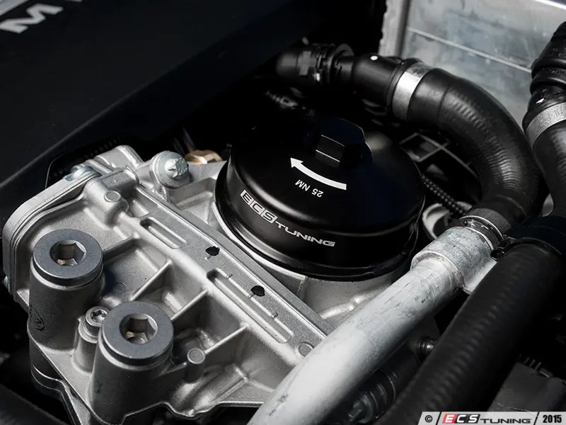 ECS Tuning ES#2762321 Алюминиевый корпус масляного фильтра для BMW N20 N52 N54 N55 S55 S58 — фото 18 из 18