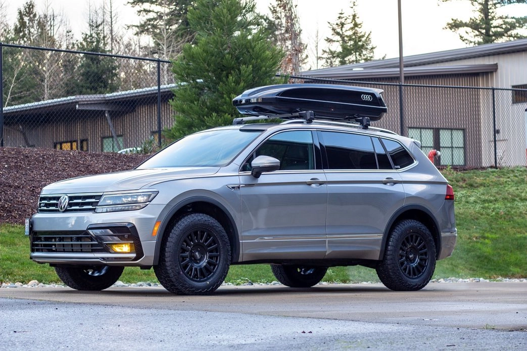 H&R 54855 Пружины с завышением (с лифтом) +25мм для VW Tiguan 2 / Skoda Kodiaq (4WD) — фото 4 из 4