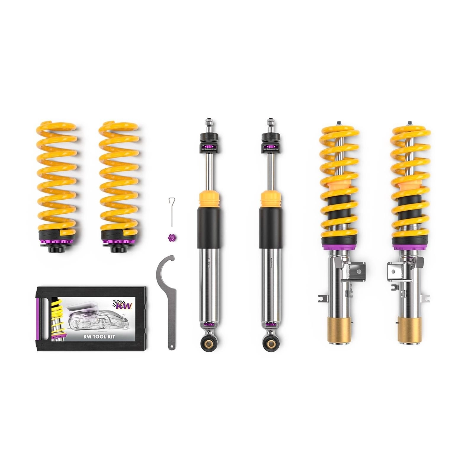 KW Suspension 35208100AR KW Variant 3 Leveling Винтовая подвеска для Audi A4 A5 B9 — фото 1 из 8