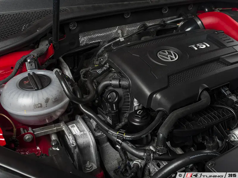 ECS Tuning ES#2785483 Алюминиевый корпус масляного фильтра для VAG 1.8 2.0 TSI Gen.3 (чёрный) — фото 7 из 9