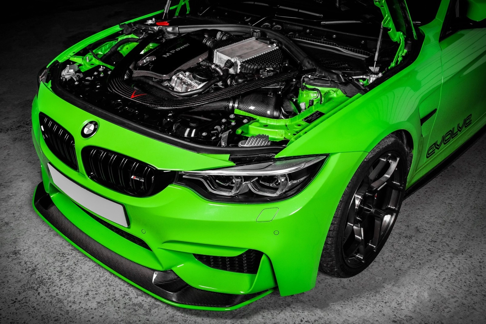 Eventuri EVE-F8XMV2-CF-INT Впускная система из карбона V2 для BMW M3 / M4 F8X — фото 13 из 20
