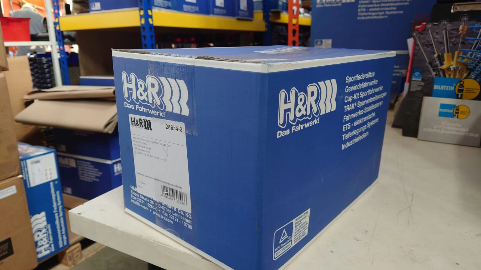 H&R 28634-2 Пружины с занижением для BMW X5 (G05) / X6 (G06) — фото 2 из 3