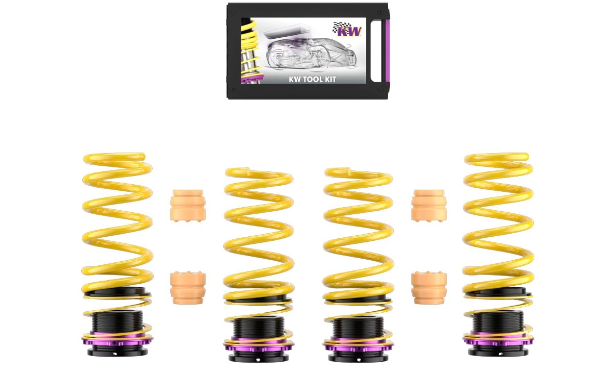 KW Suspension 253200GG Комплект регулируемых пружин с занижением для BMW M5 G90 — фото 1 из 7