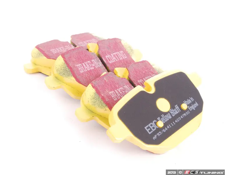 EBC DP42047R YellowStuff Задние тормозные колодки для BMW 520/535 F10/F25 — фото 2 из 3