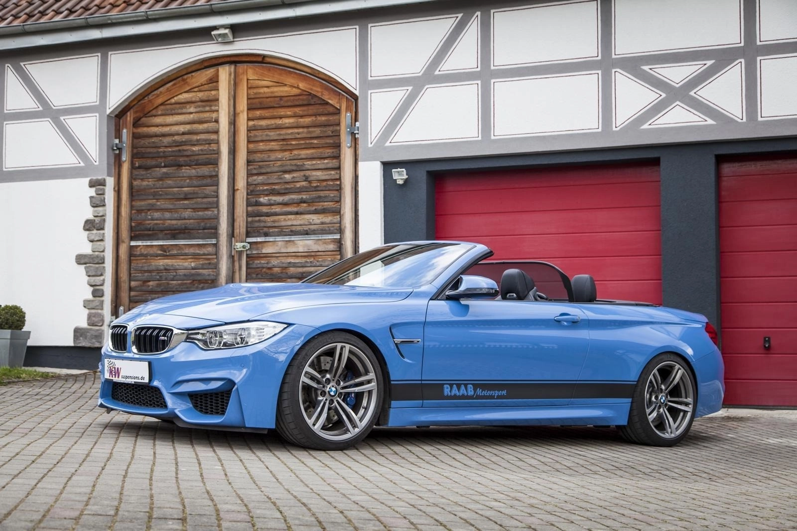 KW Suspension 253200AV Комплект регулируемых пружин с занижением для BMW M4 F83 Cabrio — фото 2 из 9