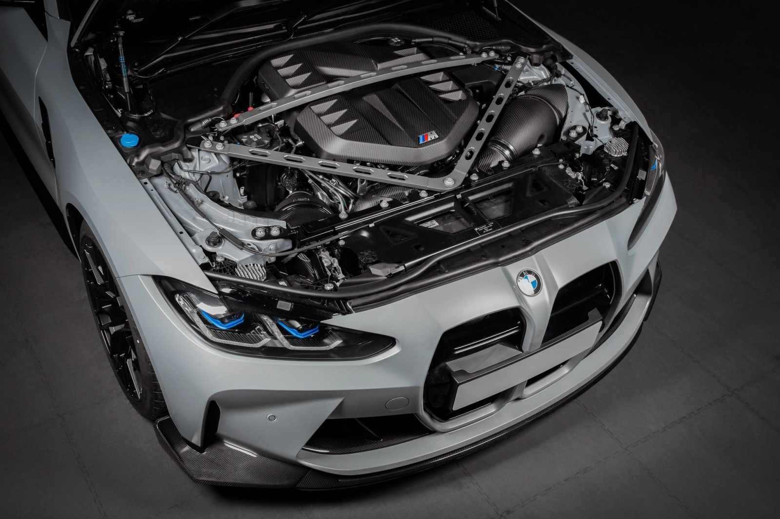 Eventuri EVE-G8XMV2-CFM-INT Впускная система из карбона для BMW M3/M4 G8x (матовая) — фото 3 из 13