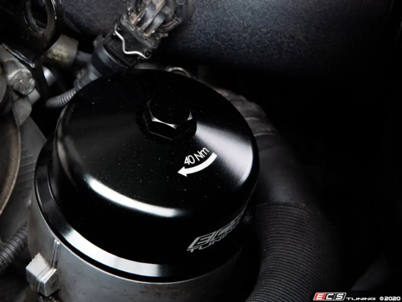 ECS Tuning ES#4142074 Алюминиевый корпус масляного фильтра для BMW S65 — фото 11 из 17