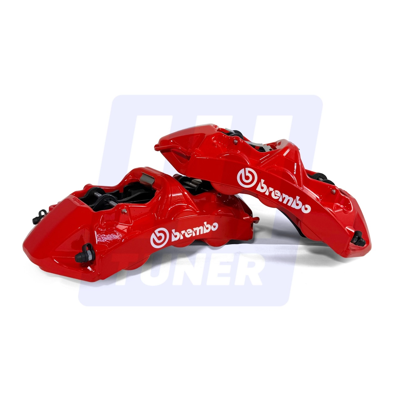 TUNER Комплект тормозной системы Brembo 6pot для VAG (красный) — фото 3 из 4