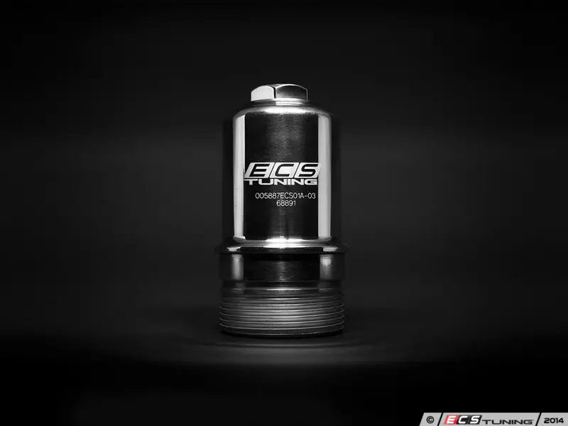 ECS Tuning ES#2785482 Алюминиевый корпус масляного фильтра для VAG 1.8 2.0 TSI Gen.3 (полированный) — фото 1 из 16