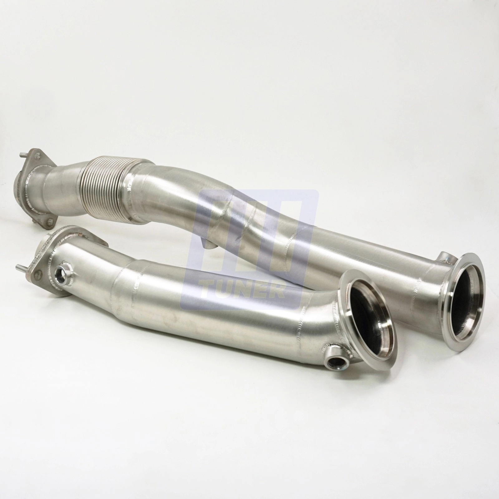 Bronko DS58G80 Даунпайпы без катализаторов для S58 BMW M3 & M4 G80, G82, G83 — фото 1 из 6