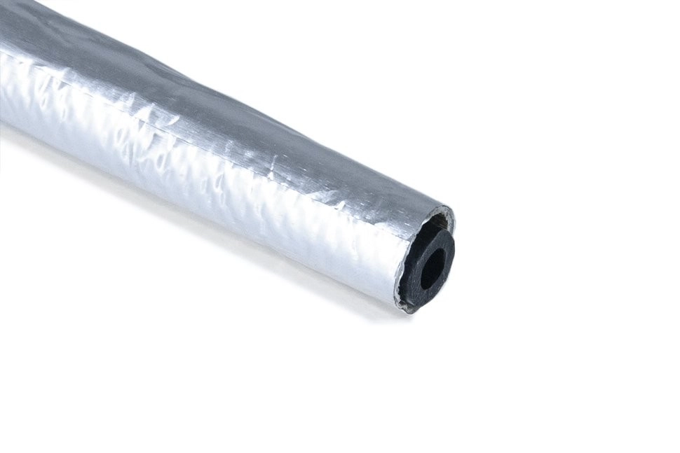 Термоизоляция шлангов и проводов 12mm цена за 1m Al+Silica, самоклеющаяся Thermal Division TDWL121AD — фото 2 из 2
