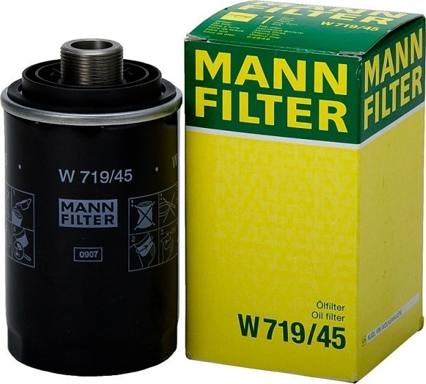 MANN-FILTER W71945 Фильтр масляный для VAG EA888.2 — фото 2 из 2