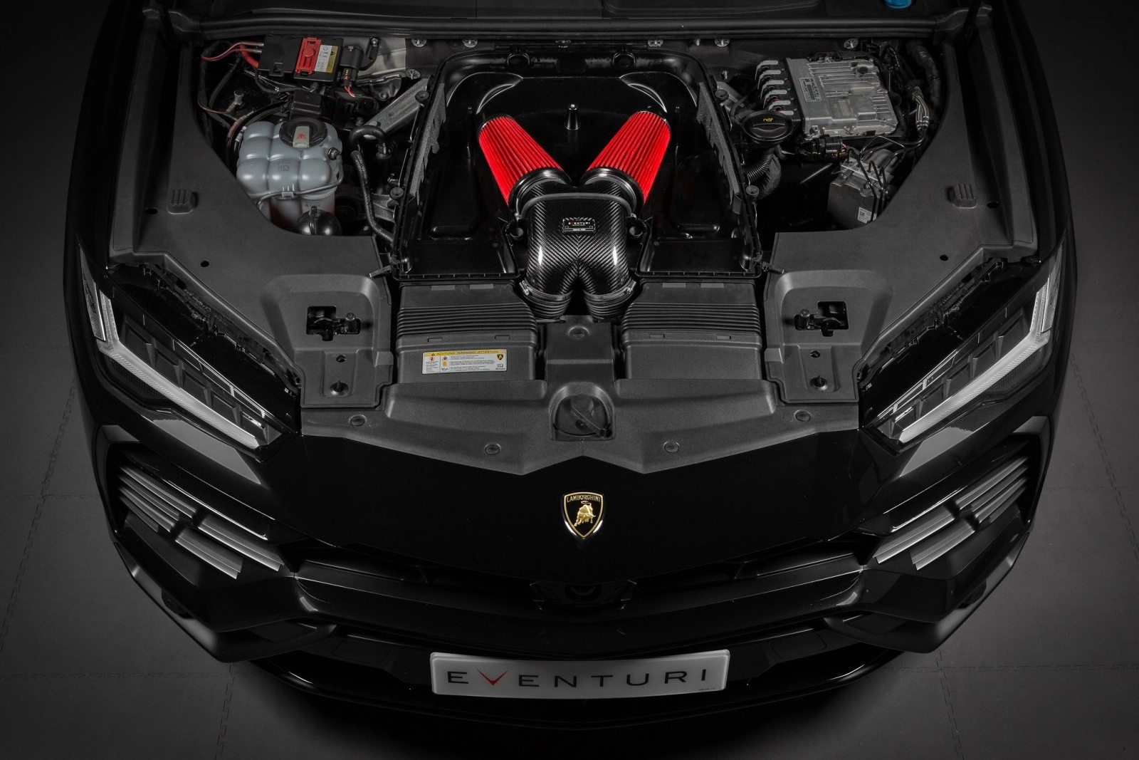 Eventuri EVE-4V8TT-CF-INT Впускная система для Audi RSQ8/SQ7/SQ8 / Bentley Bentayga / Lamborghini Urus / Porsche Cayenne Turbo — фото 5 из 12