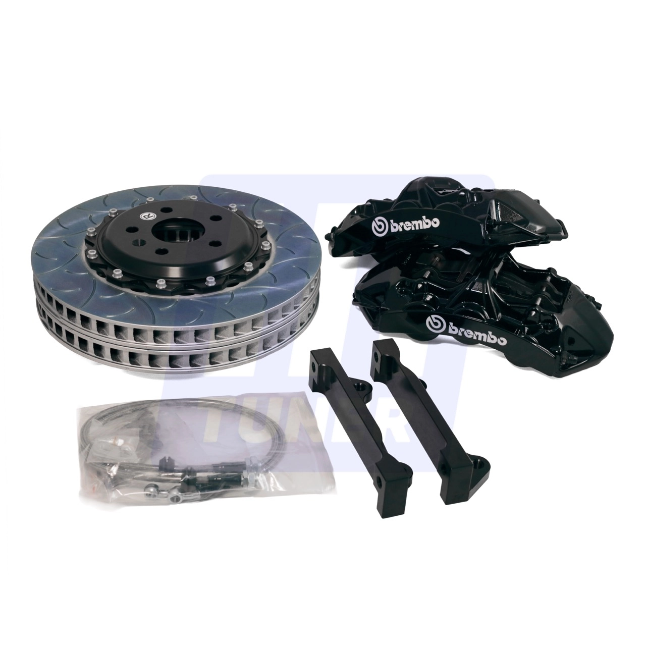 TUNER Комплект тормозной системы Brembo 6pot для VAG (чёрный) — фото 1 из 5