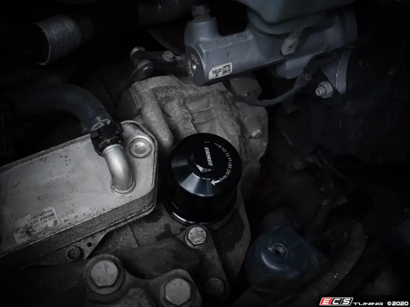 ECS Tuning ES#4039295 Алюминиевый корпус фильтра DQ250 (чёрный) — фото 10 из 12