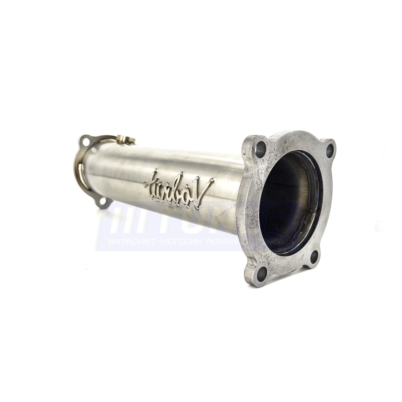 Turbo-V Даунпайп без катализатора для Audi A6 C7 / A7 4G 1.8/2.0 TFSI Gen.3 — фото 2 из 8