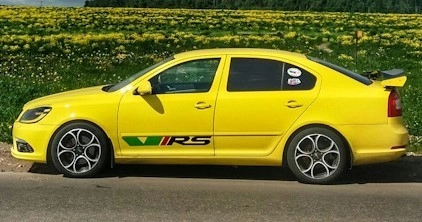 H&R 29261-2 Пружины с занижением Skoda Octavia A5, VW Golf 5, AUDI A3(8P) — фото 2 из 2