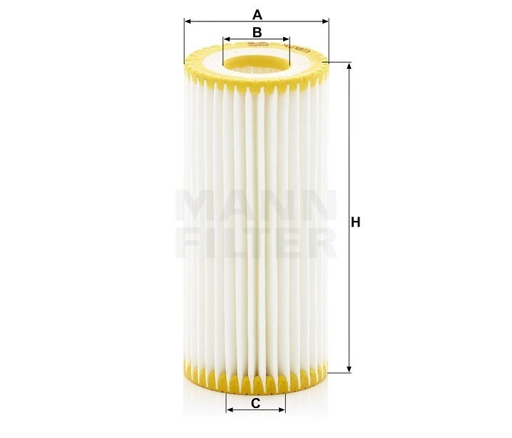 MANN-FILTER HU6013Z Фильтр масляный для VAG EA888.3 — фото 3 из 3